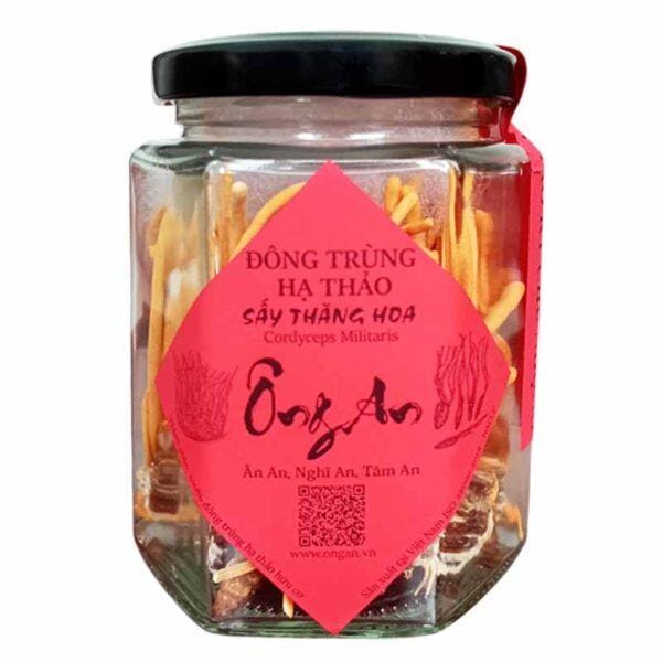 đông trùng hạ thảo ký chủ nhộng